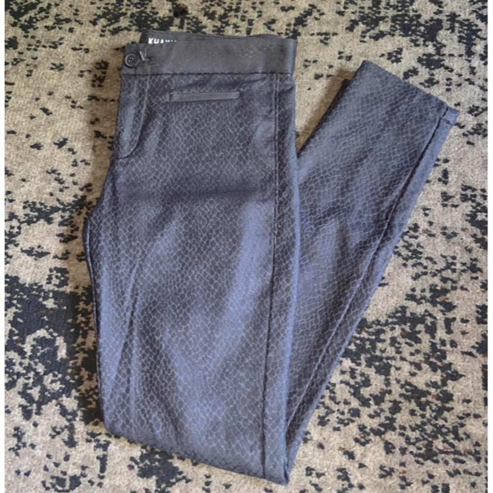 Khakis By Gap Super Skinny Jacquard Pants